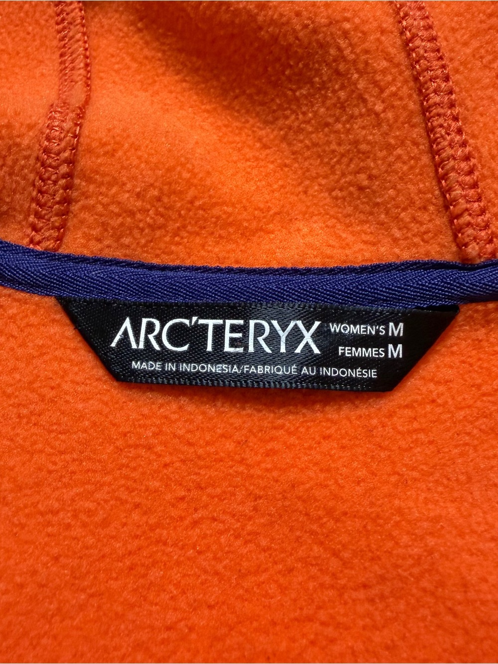 Arcteryx Arenite Full Zip Softshell Hoodie Womens Medium Orange 2015 - Picture 6 of 10